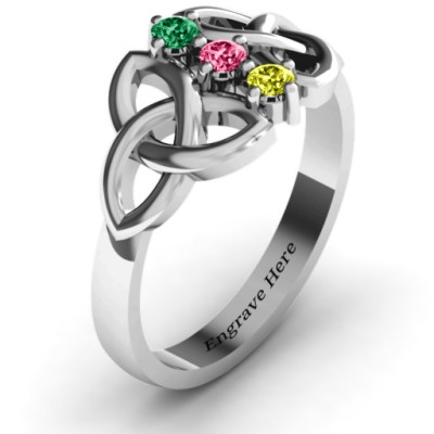 Sláine Celtic Knot Ring - Name My Jewellery