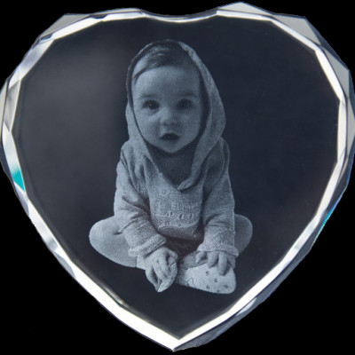 Photo Engraved Crystals In Custom Made Shapes - Name My Jewellery
