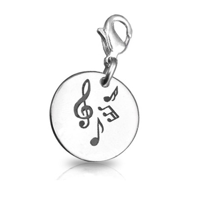 Personalised Music Charm - Name My Jewellery