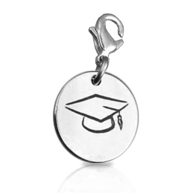 Personalised Graduation Charm - Name My Jewellery