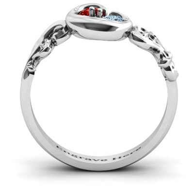 Cradle of Love  Ring - Name My Jewellery