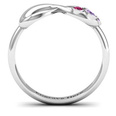 Now and Forever  Infinity Ring - Name My Jewellery