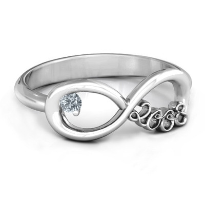 2008 Infinity Ring - Name My Jewellery