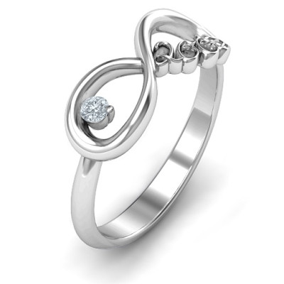 2008 Infinity Ring - Name My Jewellery
