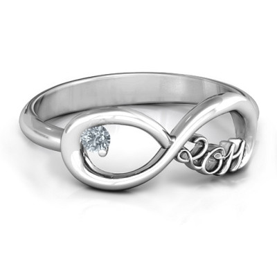 2011 Infinity Ring - Name My Jewellery