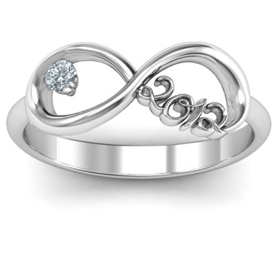 2012 Infinity Ring - Name My Jewellery