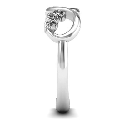 2012 Infinity Ring - Name My Jewellery