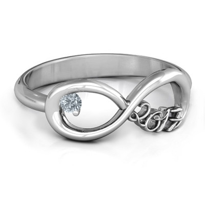 2017 Infinity Ring - Name My Jewellery