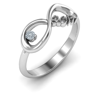 2017 Infinity Ring - Name My Jewellery