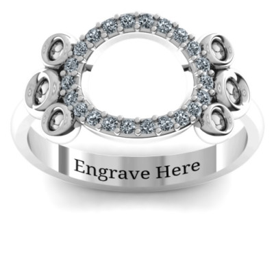 7 Circles Karma Ring - Name My Jewellery