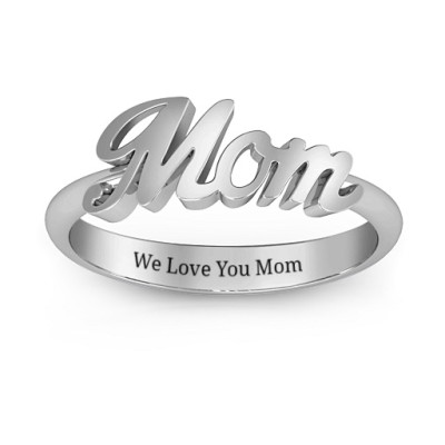 All About Mom Name Ring - Name My Jewellery