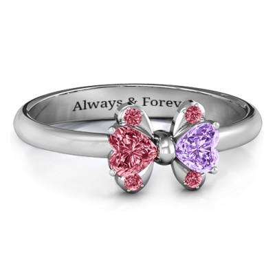 Beauty And The Bow Ring - Name My Jewellery