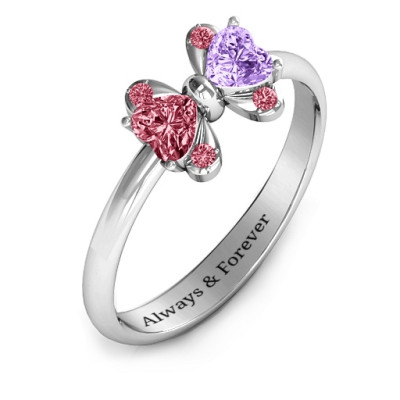 Beauty And The Bow Ring - Name My Jewellery