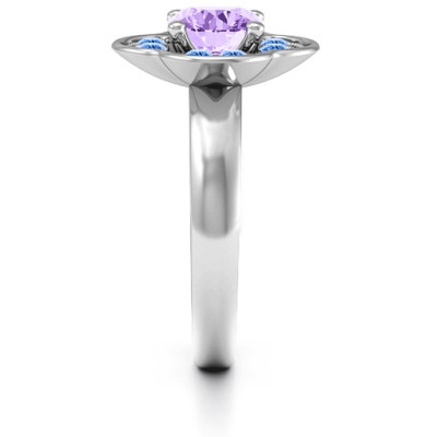Blossoming Love Engagement Ring - Name My Jewellery