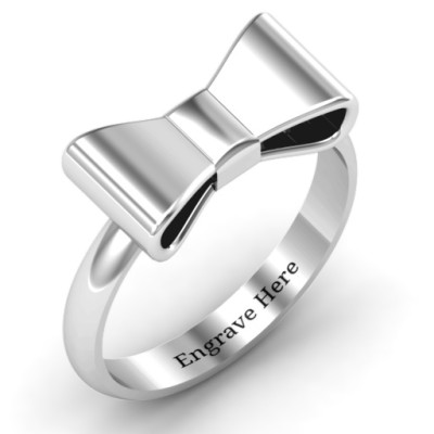 Bow Tie Ring - Name My Jewellery