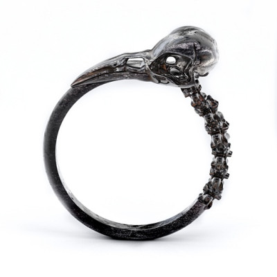 Carmilla - Skull Ring - Name My Jewellery