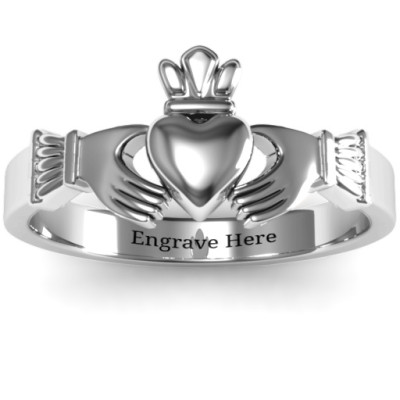 Classic Claddagh Ring - Name My Jewellery