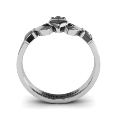 Classic Claddagh Ring - Name My Jewellery
