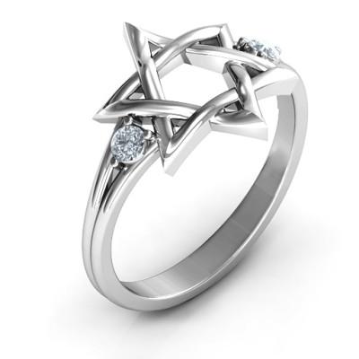 Classic Star of David Ring - Name My Jewellery