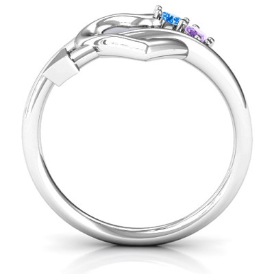Cupid's Hold Love Ring - Name My Jewellery