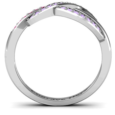 Delicacy Infinity Ring - Name My Jewellery