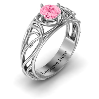 Enchanting Tangle of Love Ring - Name My Jewellery