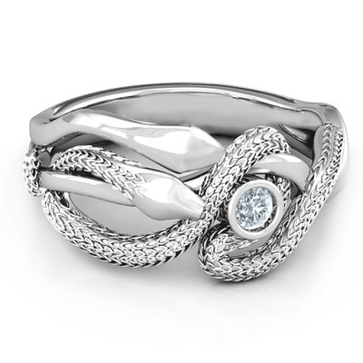 Guardian Snake Ring - Name My Jewellery