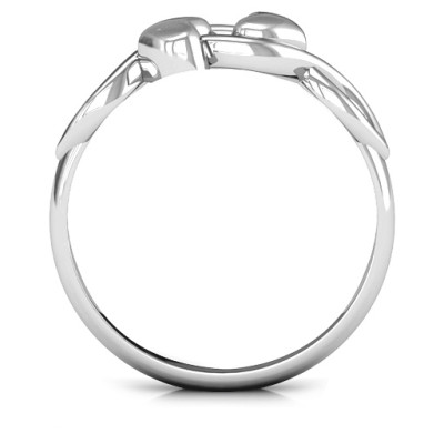 Heavenly Hearts Ring - Name My Jewellery