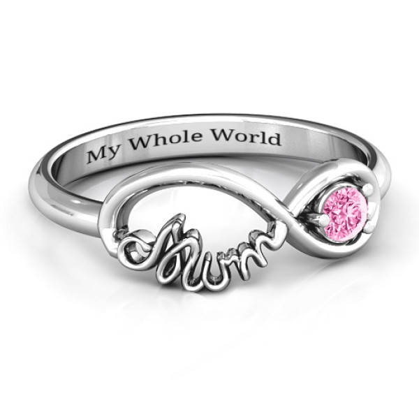 Infinite Bond Mum Ring - Name My Jewellery