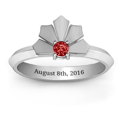Lotus Of Love Ring - Name My Jewellery