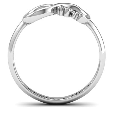 Love Infinity Ring - Name My Jewellery