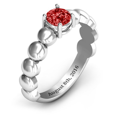 Love Story Promise Ring - Name My Jewellery