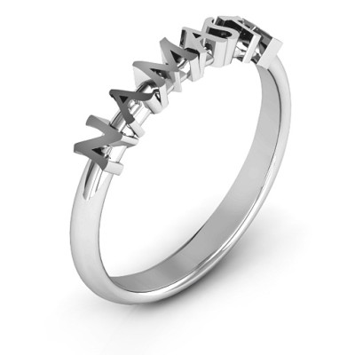 Namaste Ring - Name My Jewellery