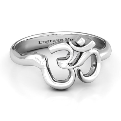 Om - Sound of Universe Ring - Name My Jewellery