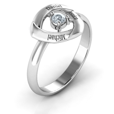 Protective Shield Ring - Name My Jewellery