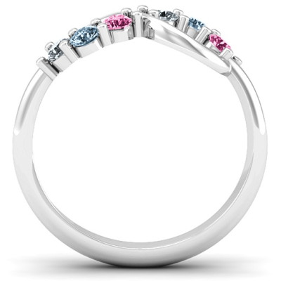 Split Infinity Ring - Name My Jewellery
