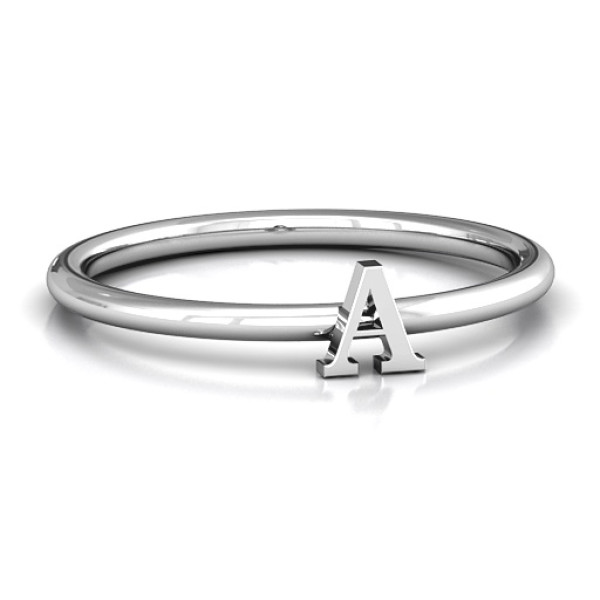 Stackr A-Z Ring - Name My Jewellery