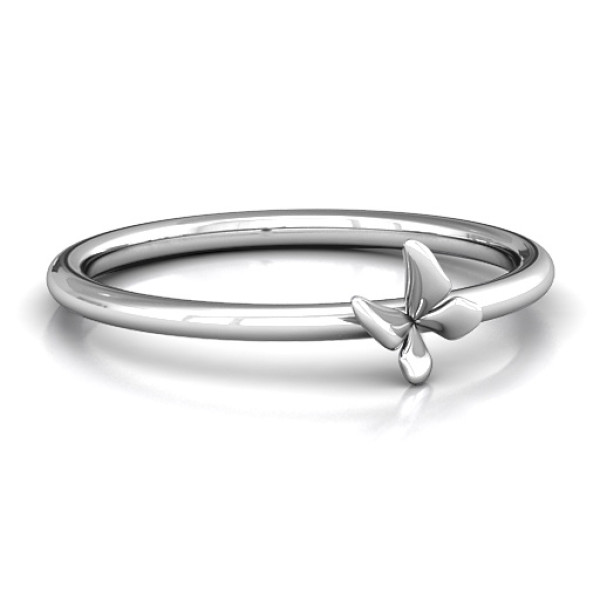 Stackr Soaring Butterfly Ring - Name My Jewellery