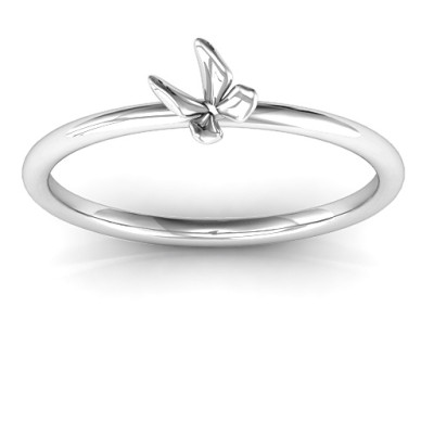Stackr Soaring Butterfly Ring - Name My Jewellery