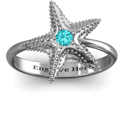 Starfish Ring - Name My Jewellery