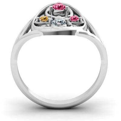Sterling Silver  Forever Love  Ring - Name My Jewellery