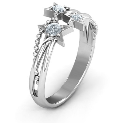 Twinkling Starlight Ring - Name My Jewellery