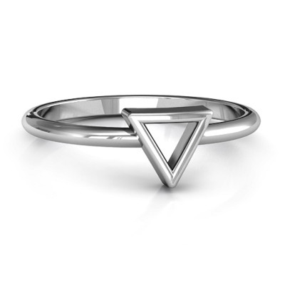 Your Best Triangle Ring - Name My Jewellery