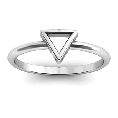 Your Best Triangle Ring - Name My Jewellery