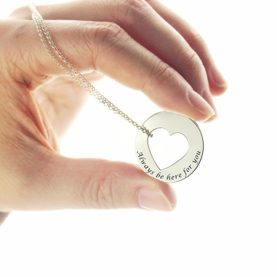 Personalised Promise Necklace For Her Sterling Silver - Name My Jewellery