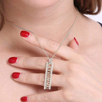 Special Date Necklace Sterling Silver - Name My Jewellery