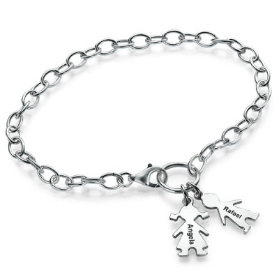 Mum Charm Bracelet/Anklet - Name My Jewellery