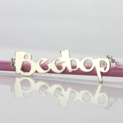 Personalised Letter Name Necklace Sterling Silver - Name My Jewellery