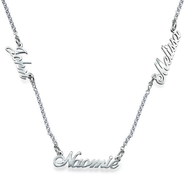 Personalised Jewellery for Mums - Multiple Name Necklace - Name My Jewellery