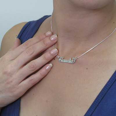 Small Name Necklace - Carrie Style - Name My Jewellery